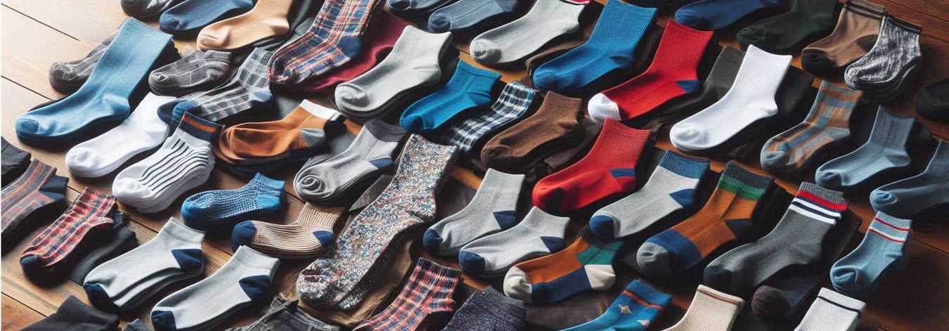 Assortment of men's socks