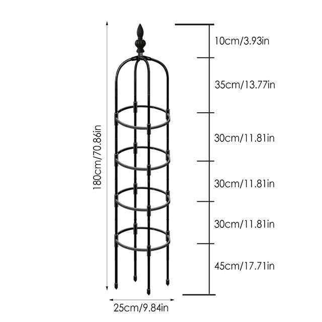 Garden plant trellis