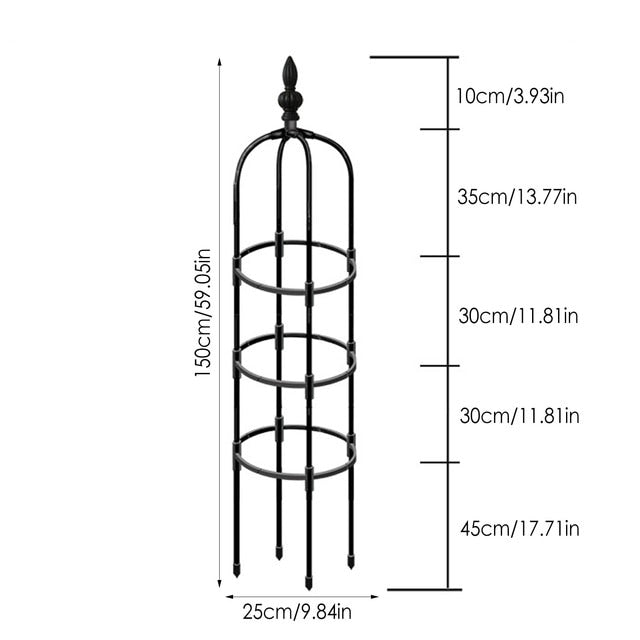 Garden plant trellis