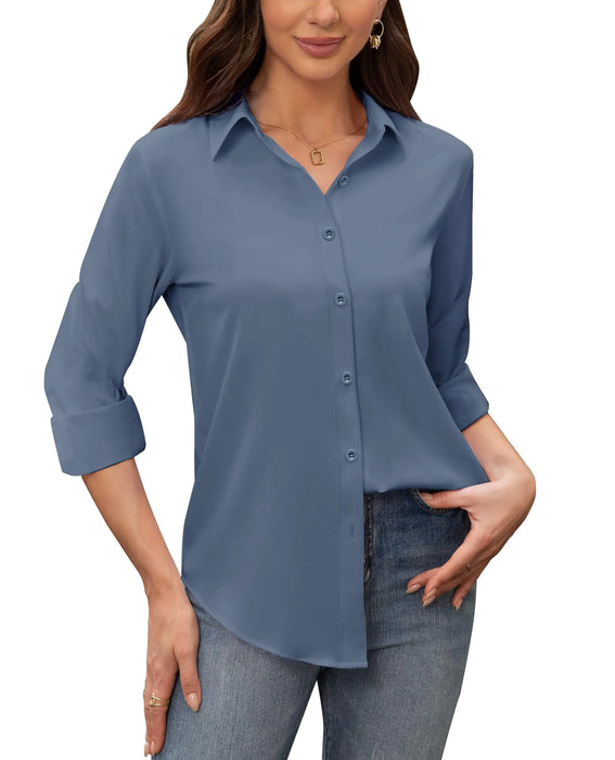 Women's Wrinkle Free Long Sleeve Shirt