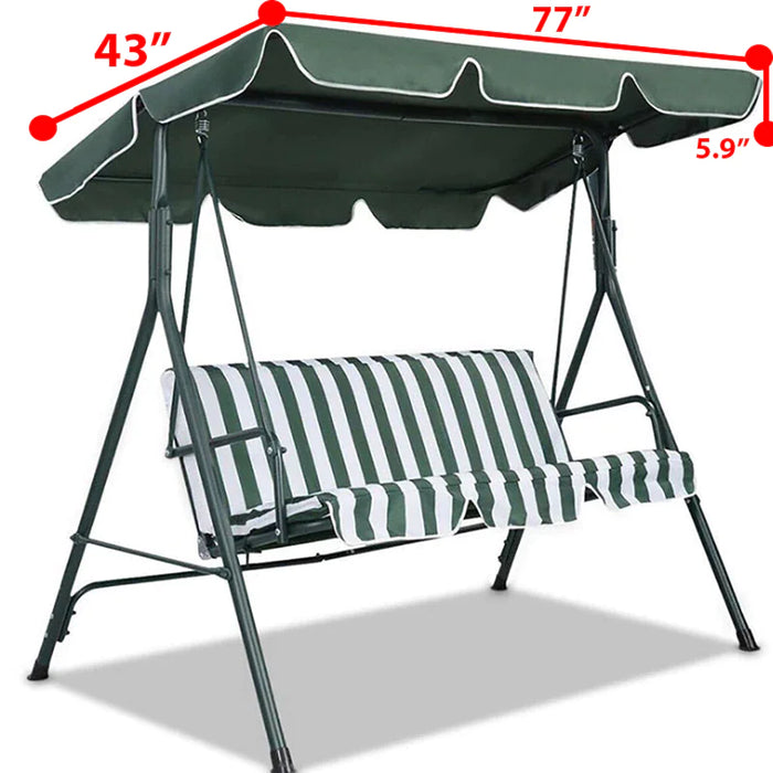 Patio Garden Swing 300D Canopy Replacement