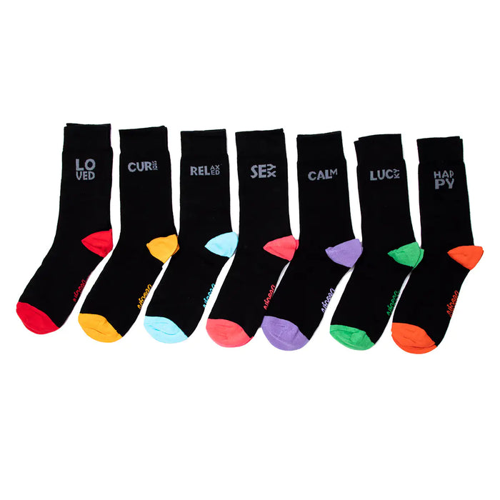 Biggdesign Moods Up 7 Pcs Men's Socks Set