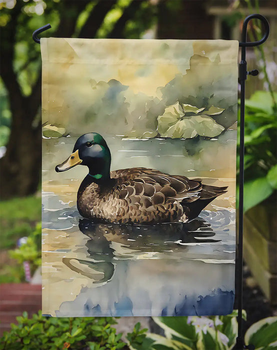 American Black Duck Garden Flag