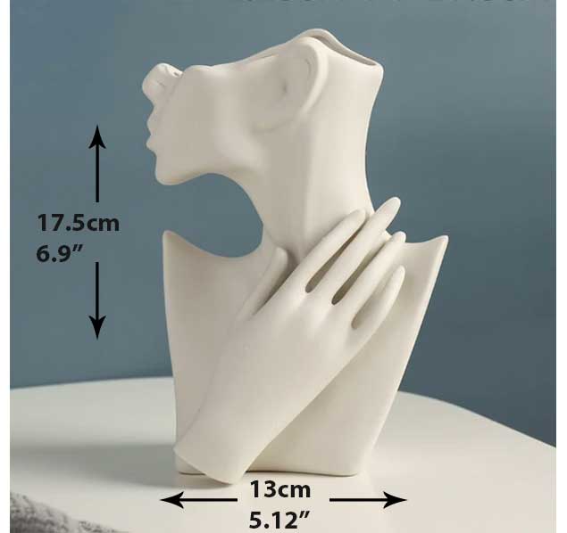 Woman Body Ceramic Vase