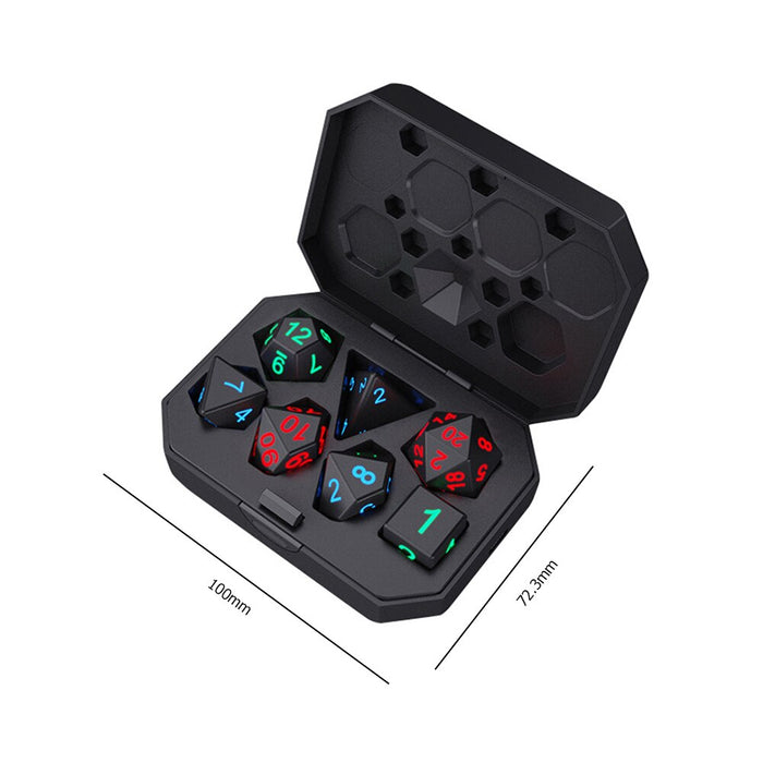 Luminous LED Dice Set